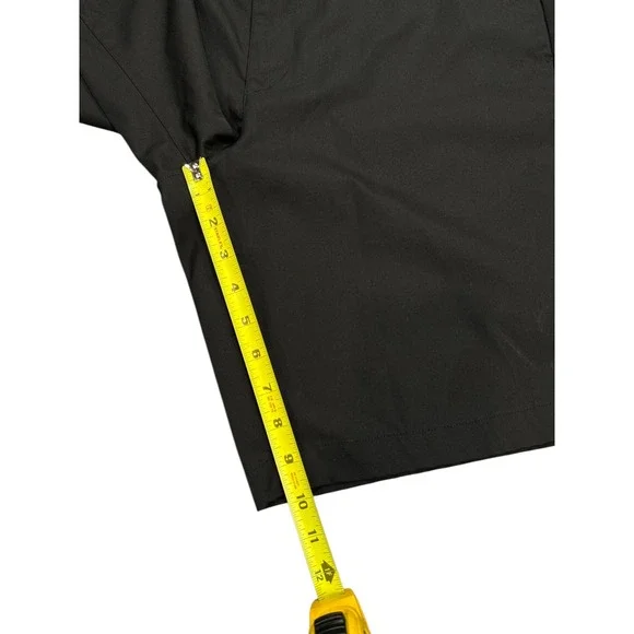 George Mens Black Flat Front Casual Shorts Size 36‎ - Picture 6 of 7